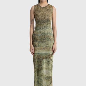 NWOT PALOMA WOOL Green Almuerzo Maxi Dress, Size M